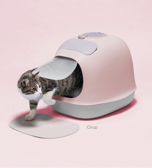 Katzentoilette United Pets Rosa 40 x 50 cm
