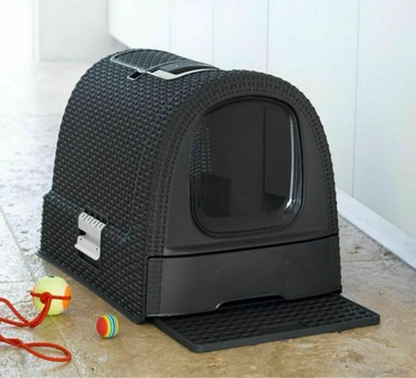 Katzentoilette Curver Schwarz (51x38,5x39,5 cm)